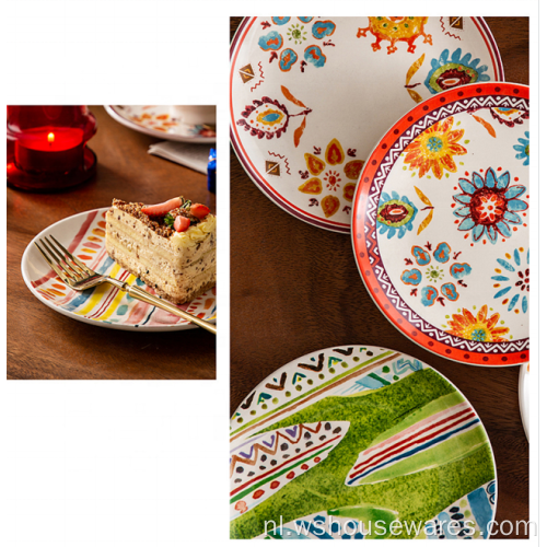 Decal Ceramic Fashion Servies Set